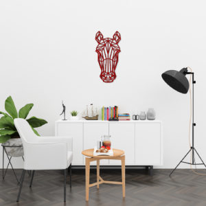 Horse  - Metal Duvar Süsü - Görsel 2