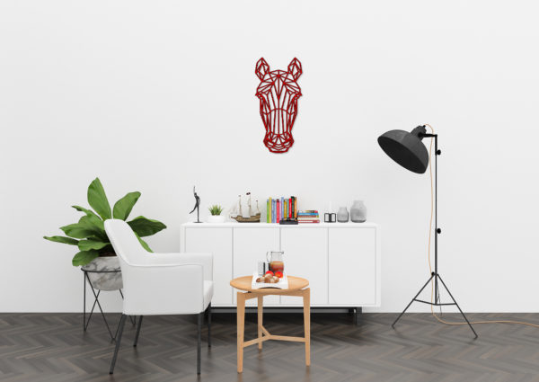 Horse  - Metal Duvar Süsü - Görsel 2