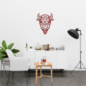 Bison  - Metal Duvar Süsü - Görsel 2