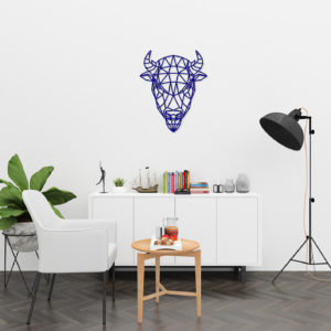 Bison  - Metal Duvar Süsü - Görsel 3
