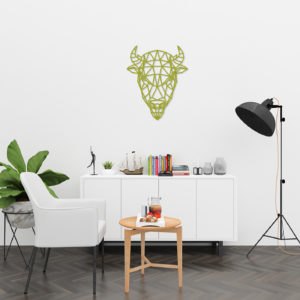 Bison  - Metal Duvar Süsü - Görsel 5