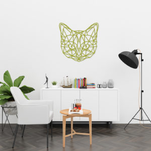 Cat - Metal Duvar Süsü - Görsel 5