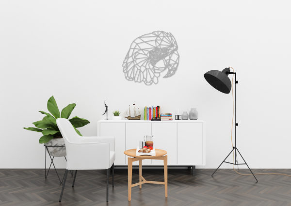 Parrot - Metal Duvar Süsü - Görsel 6