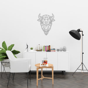 Bison  - Metal Duvar Süsü - Görsel 6