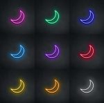 Neon Led Dekoratif Duvar Aydınlatması – Moon - Görsel 10