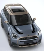 Mini Stripes - Countryman U25 Premium Kaput Sticker - JCW 5