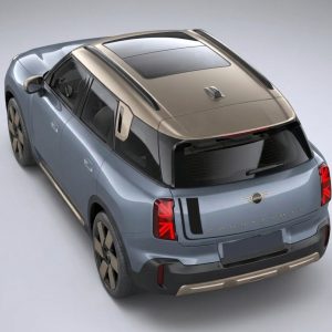 Mini Stripes - Countryman U25 Premium Bagaj Kapağı Sticker - Favoured
