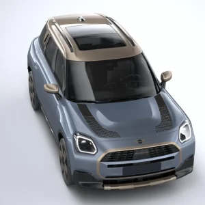 Mini Stripes - Countryman U25 Premium Kaput Sticker - JCW